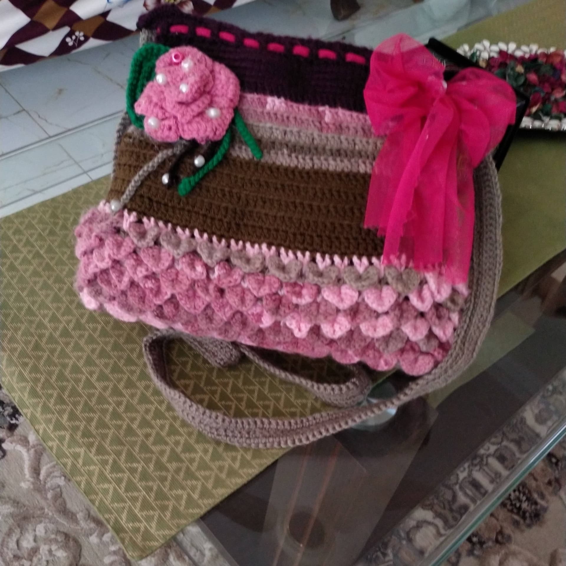 Handmade Woolen Bag/purse/shoulder Bag