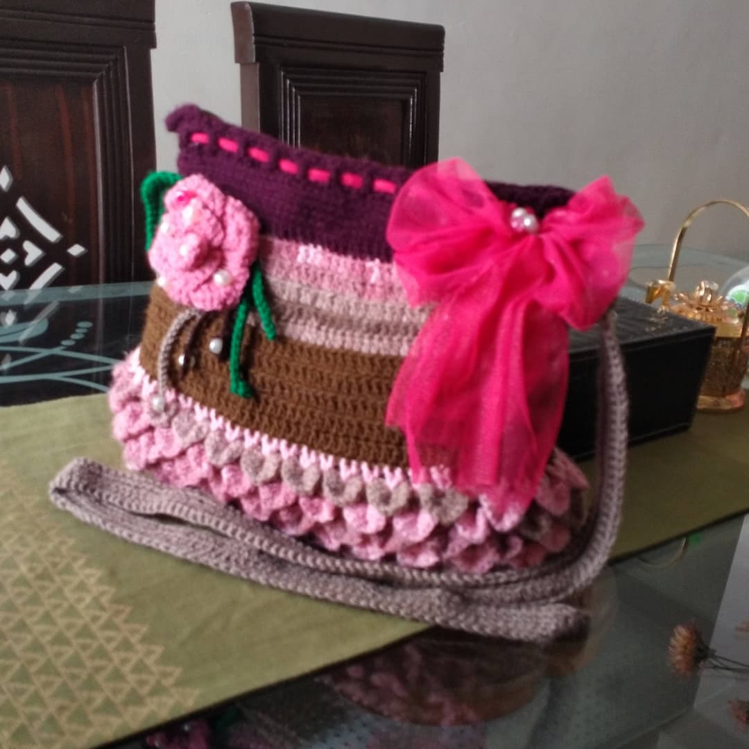 Handmade Woolen Bag/purse/shoulder Bag