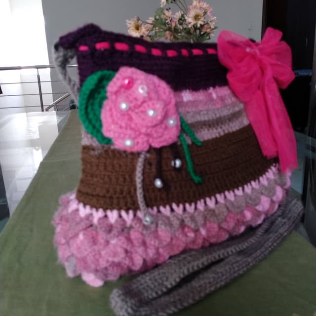 Handmade Woolen Purse |bag|