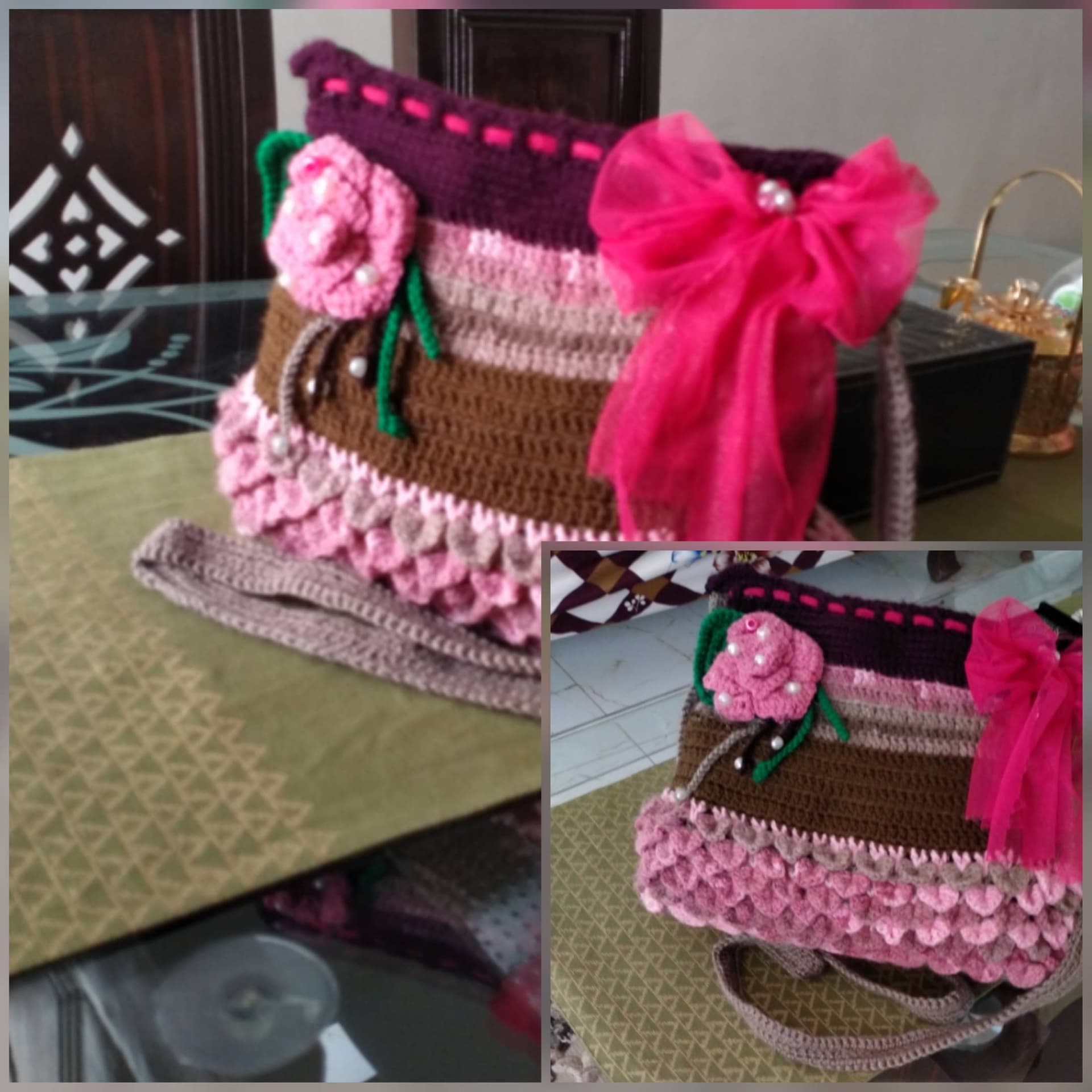 Handmade Woolen Purse |bag|