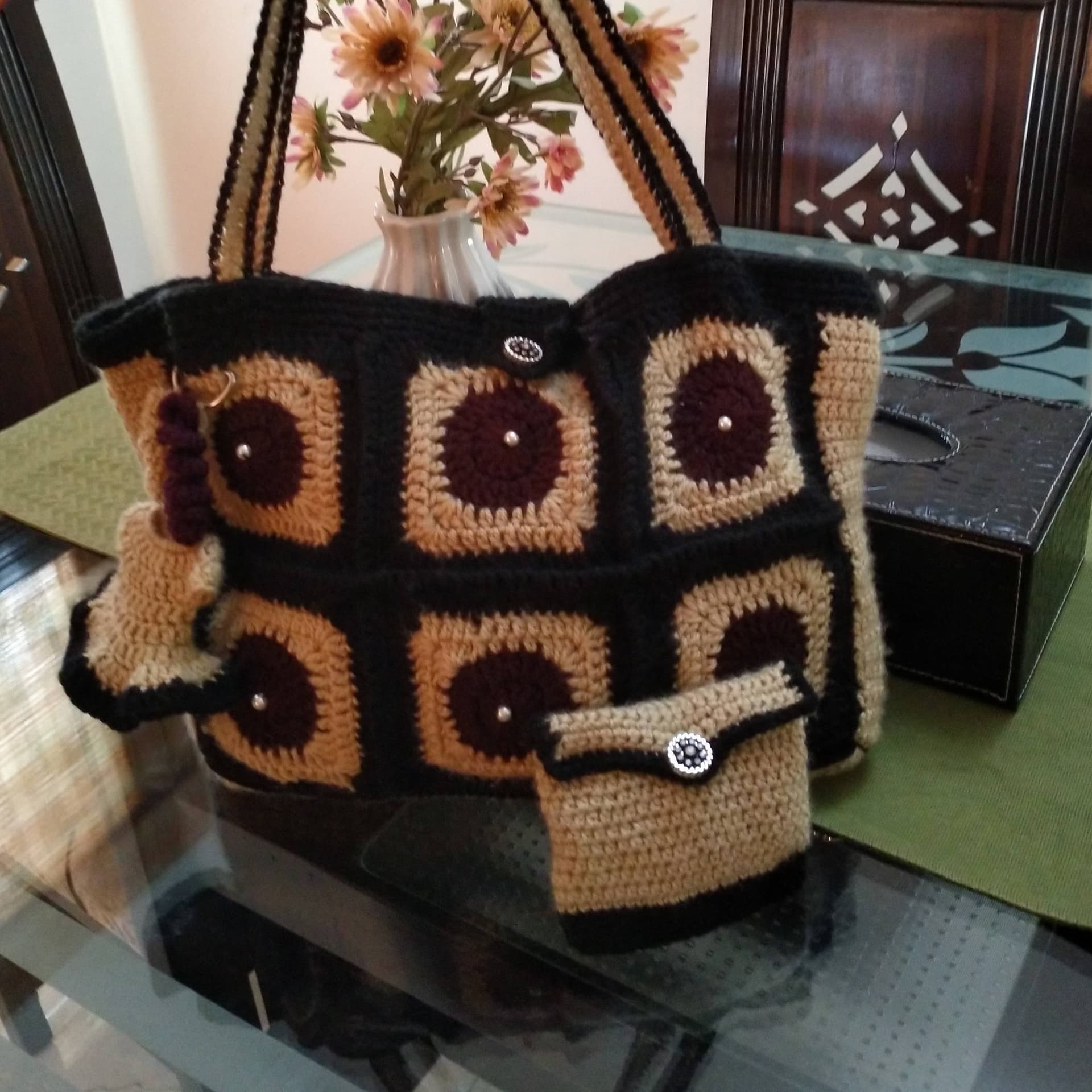 Handmade Crochet Purse/bag